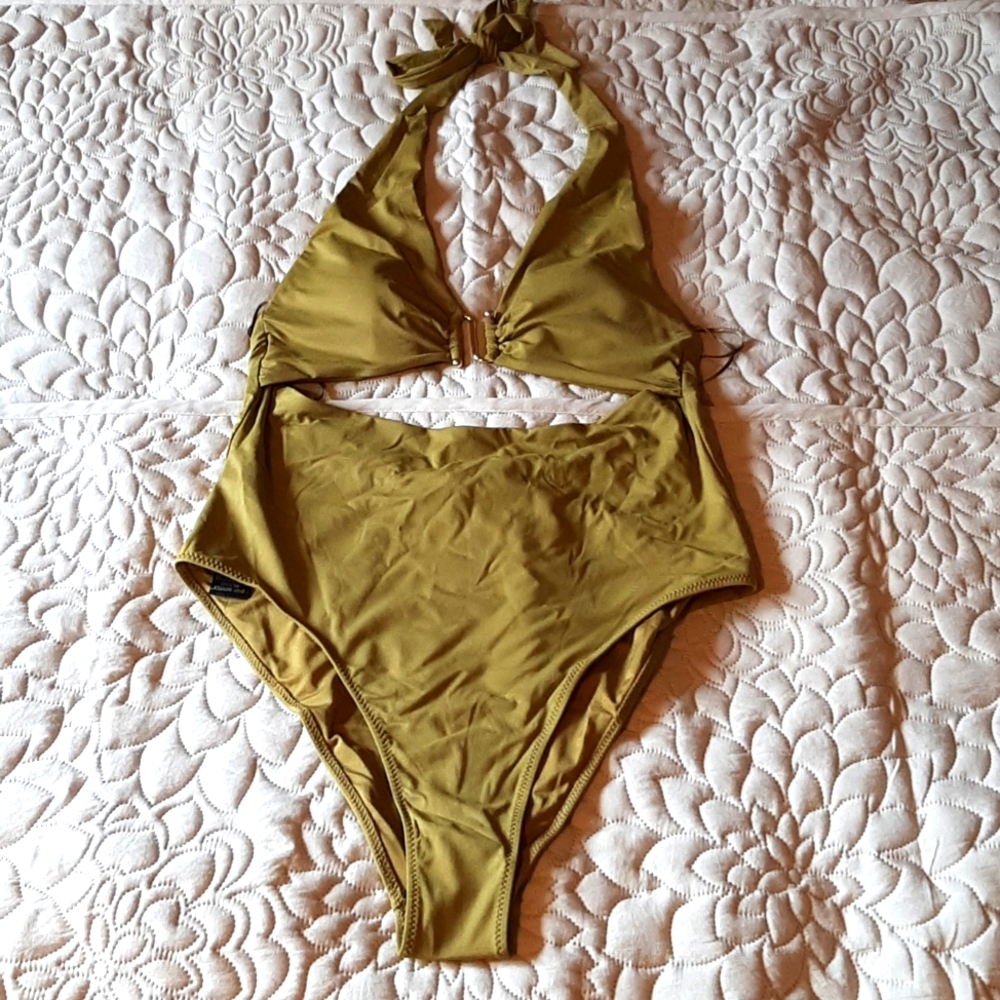 Zara Cutout One-Piece Swimsuit